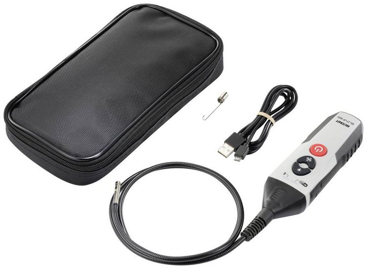 Produktbild: VOLTCRAFT BS-27+IP WIFI Endoskop Sonden-&Oslash;: 5.5mm Sonden-L&auml;nge: 1m