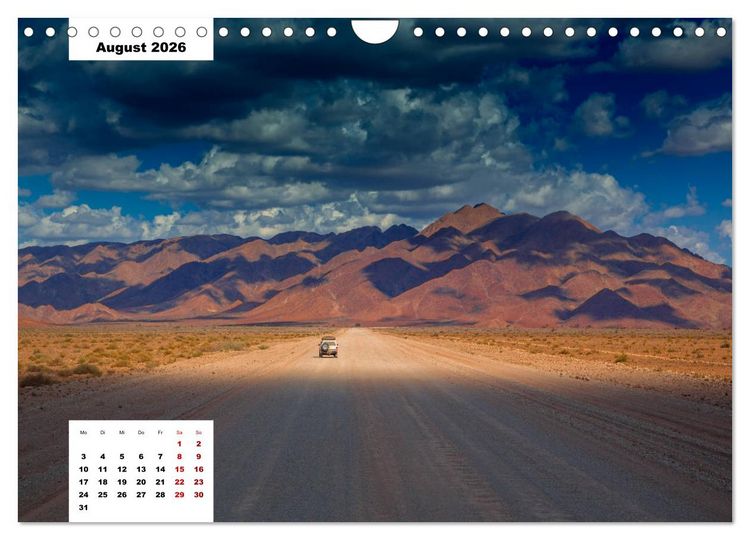 Produktbild: Magische W&uuml;ste - Die Namib (Wandkalender 2026 DIN A4 quer), CALVENDO Monatskalender