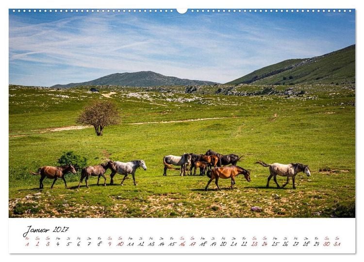 Produktbild: Bosnien-Herzegowina, unber&uuml;hrte Natur und touristische Highlights (hochwertiger Premium Wandkalender 2027 DIN A2 quer), Kunstdruck in Hochglanz