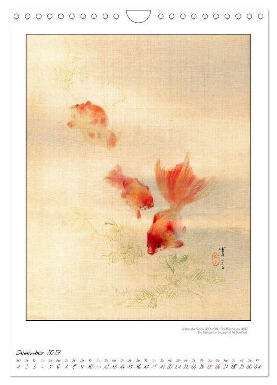 Produktbild: Watanabe Seitei - Japanische Tuschmalerei (Wandkalender 2027 DIN A4 hoch), CALVENDO Monatskalender