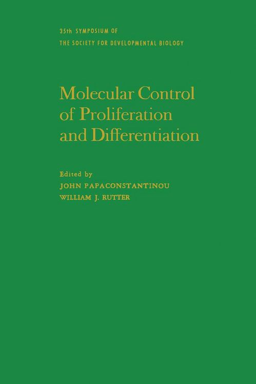 Produktbild: Molecular Control of Proliferation and Differentiation