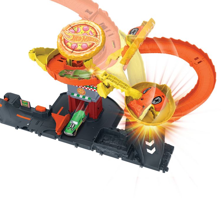 Produktbild: Hot Wheels Arena City Cobra Slam Pizza Attack
