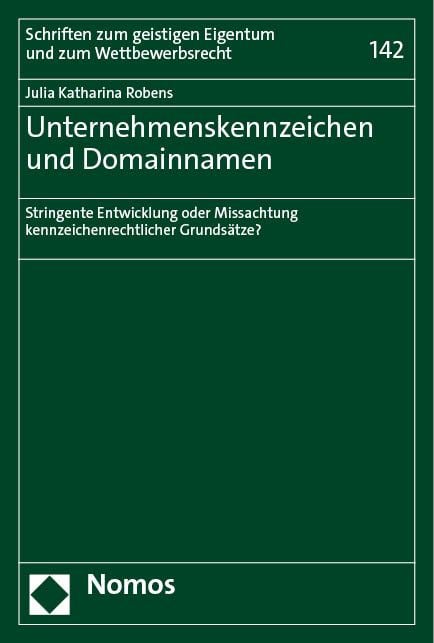 Produktbild: Unternehmenskennzeichen und Domainnamen