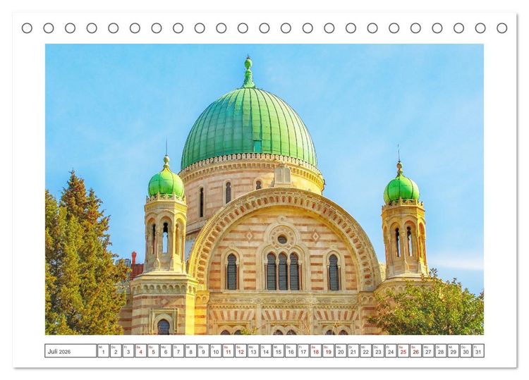 Produktbild: Florenz - Reiseziel in der Toskana (Tischkalender 2026 DIN A5 quer), CALVENDO Monatskalender