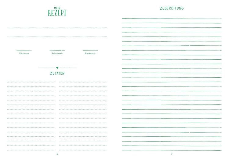 Produktbild: Meine liebsten Rezepte - Weltreise (Einschreibbuch)