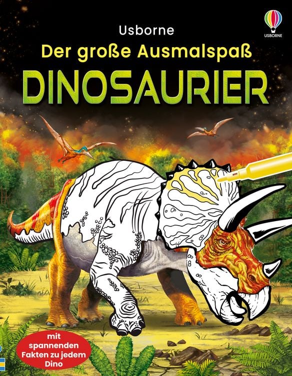 Produktbild: Der gro&szlig;e Ausmalspa&szlig;: Dinosaurier