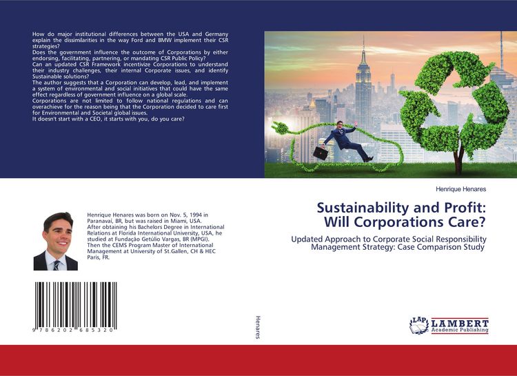 Produktbild: Sustainability and Profit: Will Corporations Care?