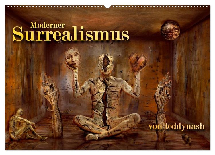 Produktbild: Moderner Surrealismus (Wandkalender 2026 DIN A2 quer), CALVENDO Monatskalender