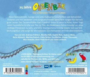 Produktbild: 25 Jahre Ohrenb&auml;r. Die sch&ouml;nsten Tiergeschichten