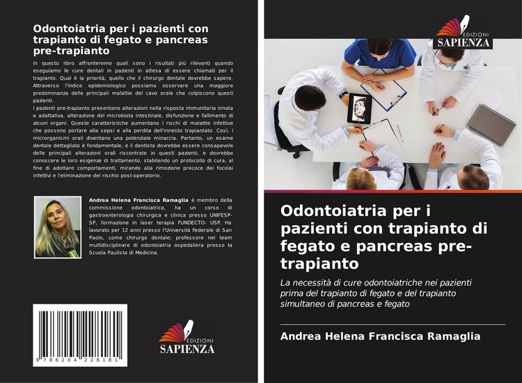 Produktbild: Odontoiatria per i pazienti con trapianto di fegato e pancreas pre-trapianto