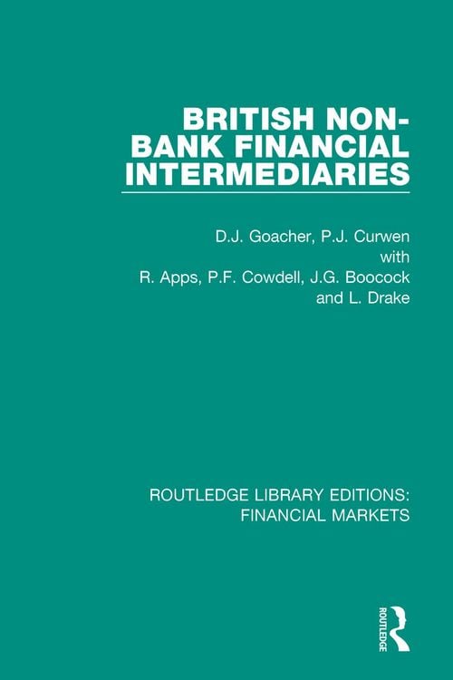Produktbild: British Non-Bank Financial Intermediaries