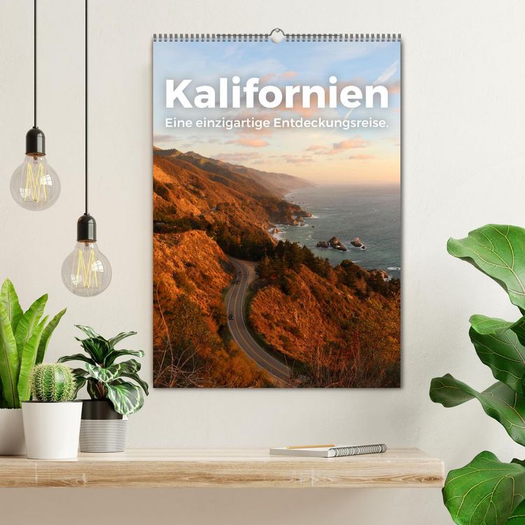 Produktbild: Kalifornien - Eine einzigartige Entdeckungsreise. (Wandkalender 2026 DIN A2 hoch), CALVENDO Monatskalender