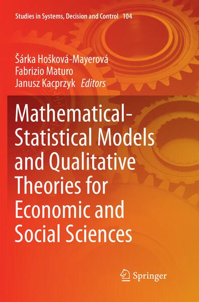 Produktbild: Mathematical-Statistical Models and Qualitative Theories for Economic and Social Sciences