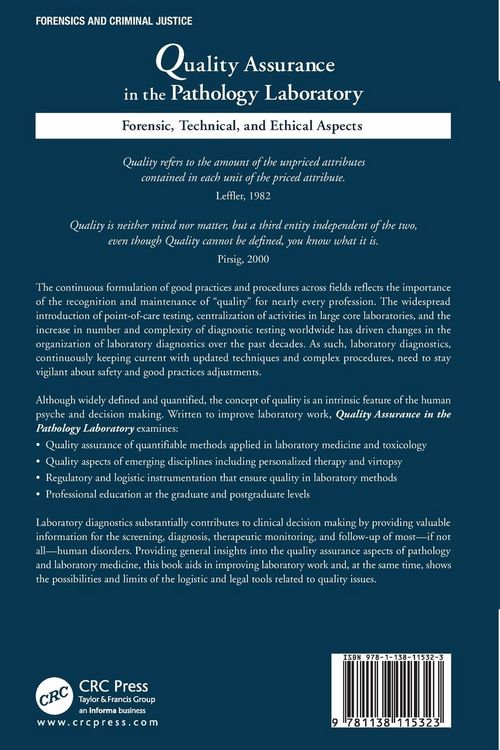 Produktbild: Quality Assurance in the Pathology Laboratory
