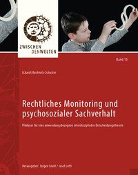 Produktbild: Rechtliches Monitoring und psychosozialer Sachverhalt