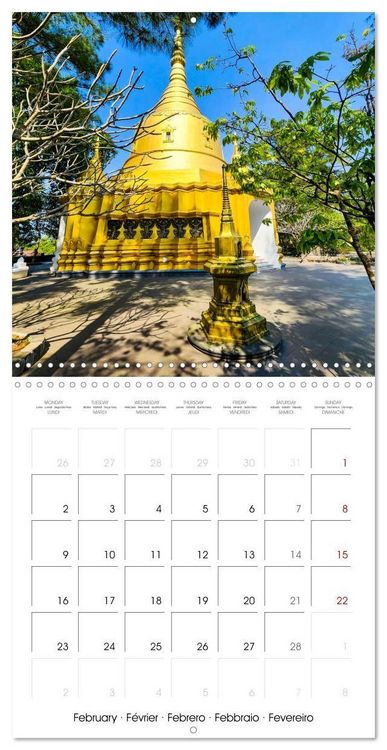 Produktbild: Hue Vietnam&acute;s old imperial city (Wall Calendar 2026 12 &times; 12 Inch) CALVENDO 12 Month Wall Calendar