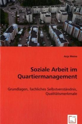 Produktbild: Anja Meine: Soziale Arbeit im Quartiermanagement
