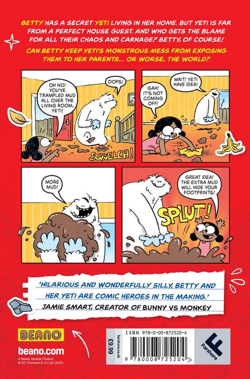 Produktbild: Beano Betty and the Yeti: A Monstrous Mess