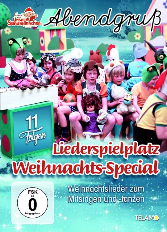 Produktbild: Unser Sandmännchen - Abendgruß - Liederspielplatz Weihnachts-Special: Weihnachtslieder zum Mitsingen und -tanzen