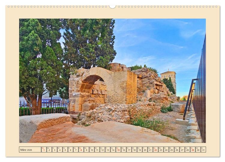 Produktbild: Zauberhaftes Saragossa (hochwertiger Premium Wandkalender 2026 DIN A2 quer), Kunstdruck in Hochglanz