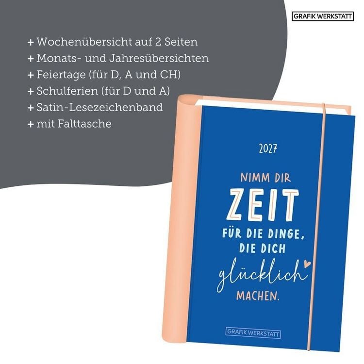 Produktbild: Terminplaner 2027 Nimm dir Zeit