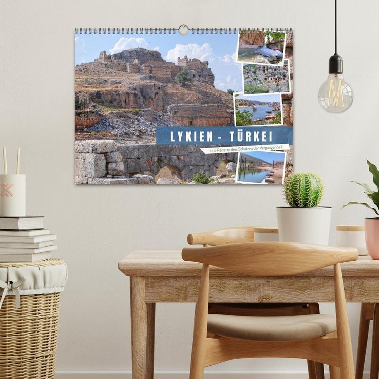 Produktbild: Lykien - T&uuml;rkei, eine Reise zu den Sch&auml;tzen der Vergangenheit (Wandkalender 2026 DIN A3 quer), CALVENDO Monatskalender