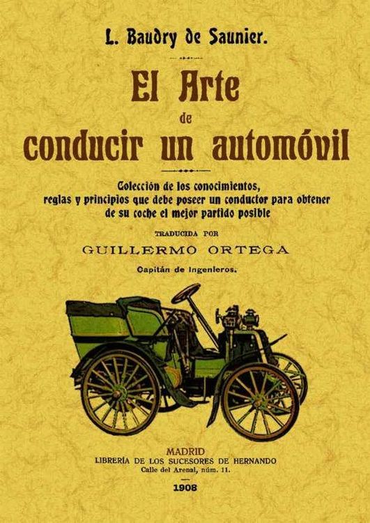 Produktbild: Arte de conducir un autom&oacute;vil