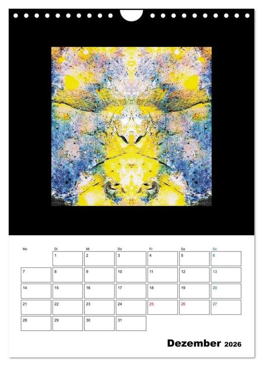 Produktbild: Nature's Faces (Wandkalender 2026 DIN A4 hoch), CALVENDO Monatskalender