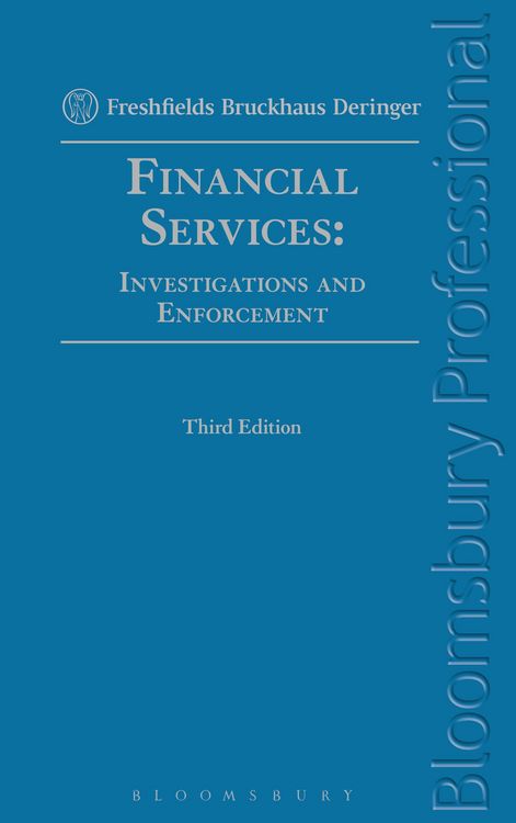 Produktbild: Freshfields Bruckhaus Deringer: Financial Services: Investig