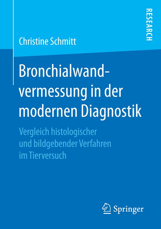 Produktbild: Bronchialwandvermessung in der modernen Diagnostik
