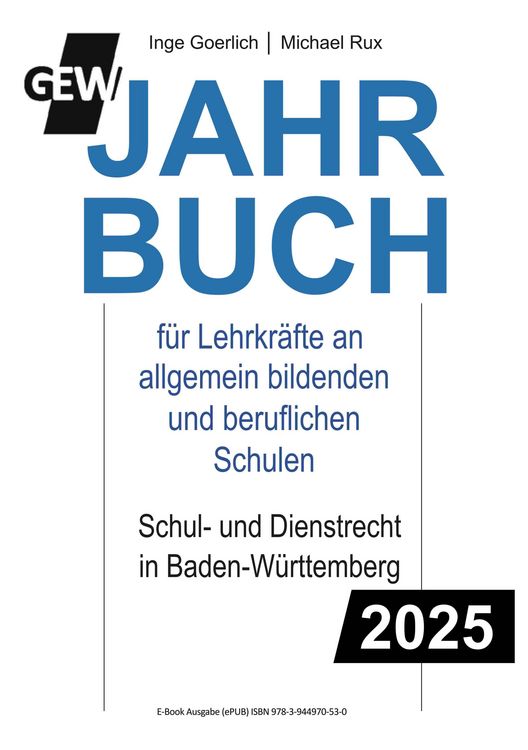Produktbild: GEW-Jahrbuch 2025