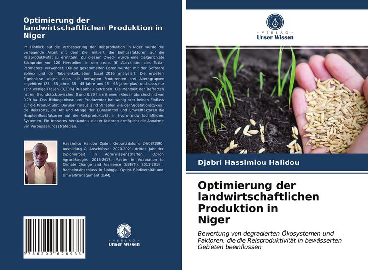Produktbild: Optimierung der landwirtschaftlichen Produktion in Niger