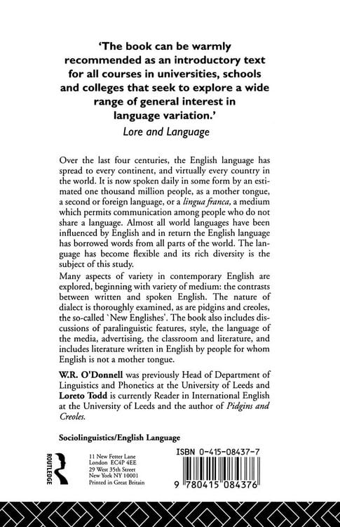 Produktbild: Variety in Contemporary English