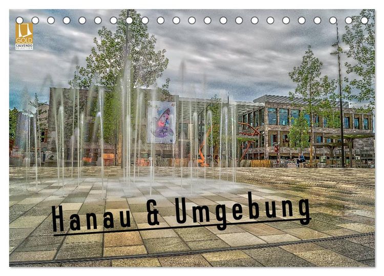 Produktbild: Hanau und Umgebung (Tischkalender 2026 DIN A5 quer), CALVENDO Monatskalender