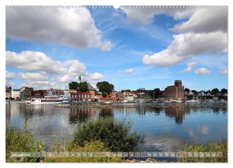 Produktbild: Impressionen von der Schlei - Deutschlands einzigem Fjord (Wandkalender 2026 DIN A2 quer), CALVENDO Monatskalender