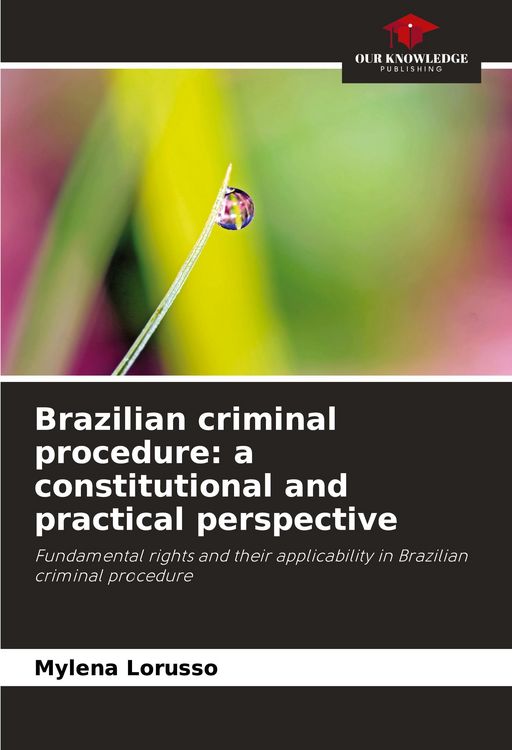 Produktbild: Brazilian criminal procedure: a constitutional and practical perspective