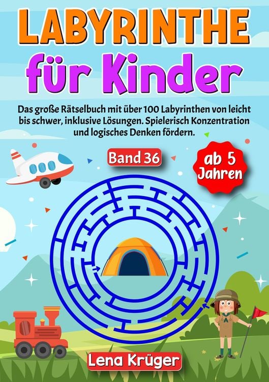 "Labyrinthe für Kinder ab 5 Jahren - Band 36" online kaufen