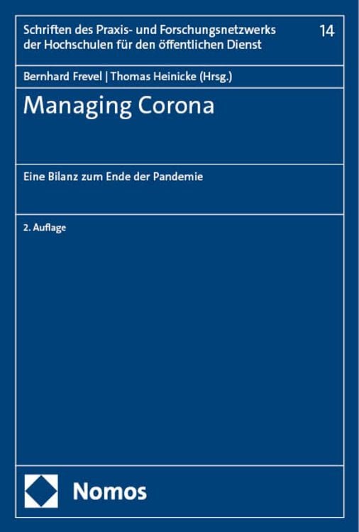 Produktbild: Managing Corona