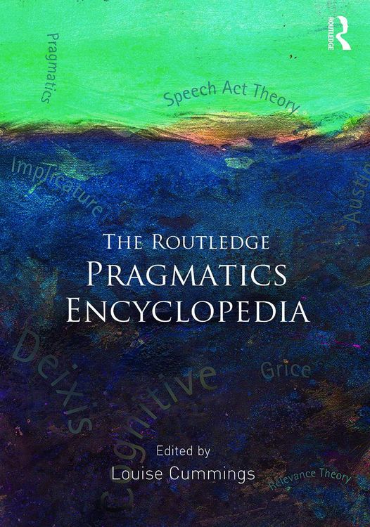 Produktbild: The Routledge Pragmatics Encyclopedia