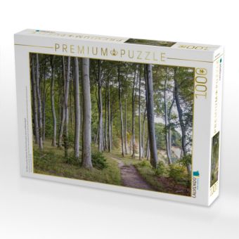 Produktbild: CALVENDO Puzzle Ein Motiv aus dem Kalender Der Hochuferweg im Jasmund Nationalpark | 1000 Teile Lege-Gr&ouml;&szlig;e 64x48cm Foto-Puzzle f&uuml;r gl&uuml;ckliche Stunden