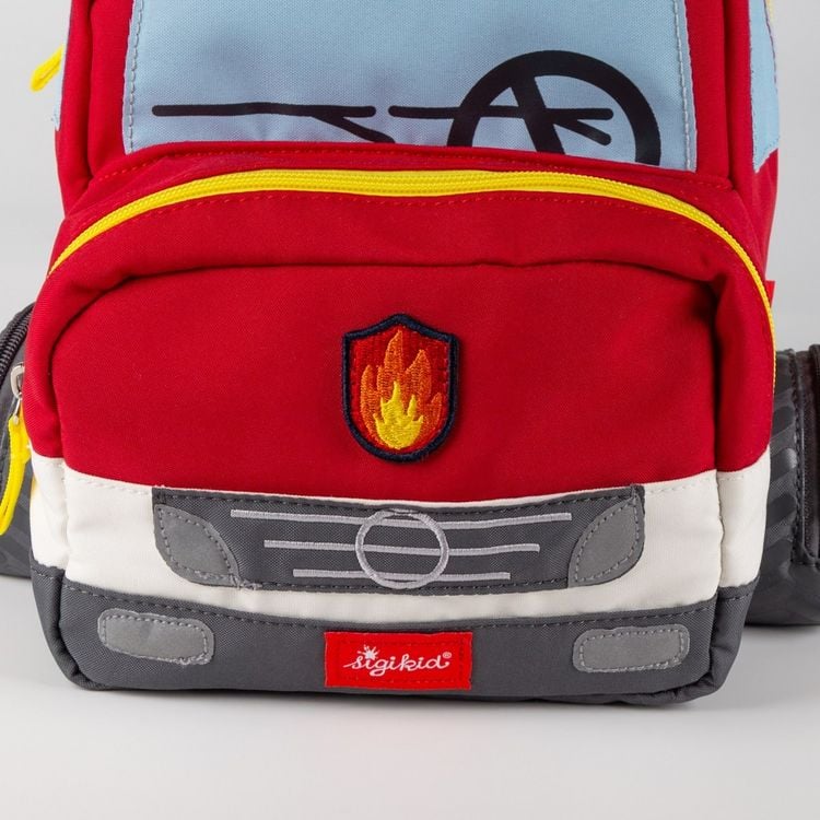 Produktbild: sigikid 25251 - Kinder Rucksack Feuerwehrauto, Feuerwehr