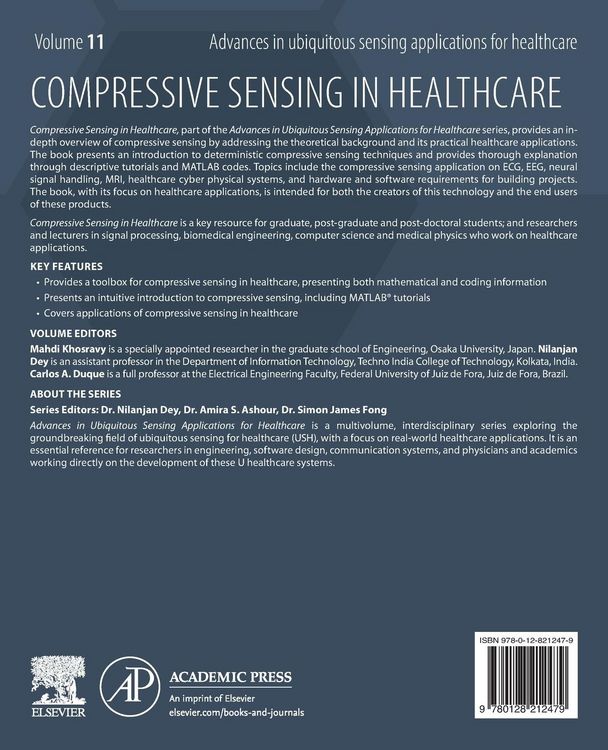 Produktbild: Compressive Sensing in Healthcare