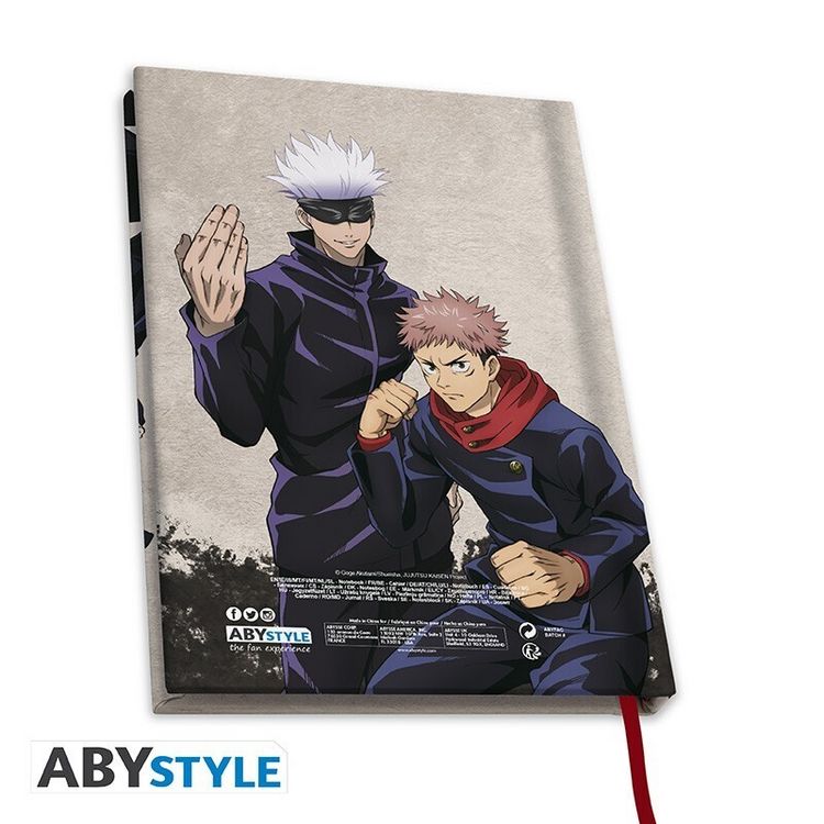 Produktbild: JUJUTSU KAISEN A5 "Tokyo vs Kyoto" Notizbuch