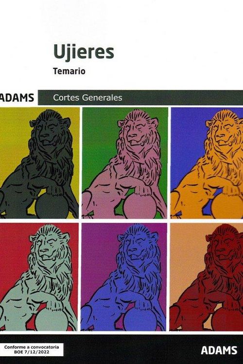 Produktbild: Temario ujieres Cortes Generales