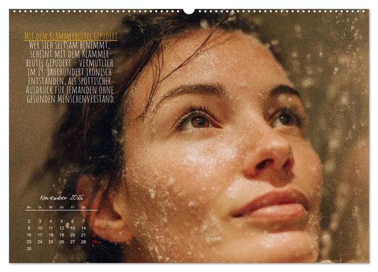 Produktbild: Nicht 08/15 - Deutsche Redewendungen und ihre Herkunft (hochwertiger Premium Wandkalender 2026 DIN A2 quer), Kunstdruck in Hochglanz