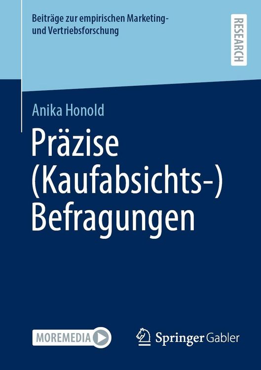 Produktbild: Pr&auml;zise (Kaufabsichts-)Befragungen