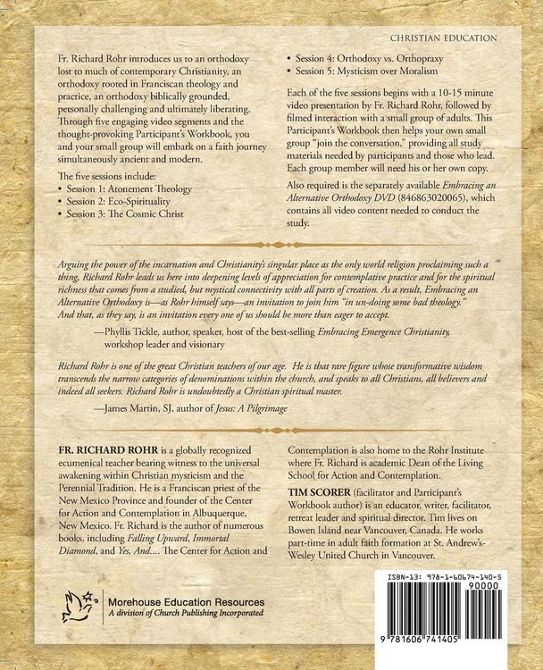 Produktbild: Embracing an Alternative Orthodoxy Participant's Workbook