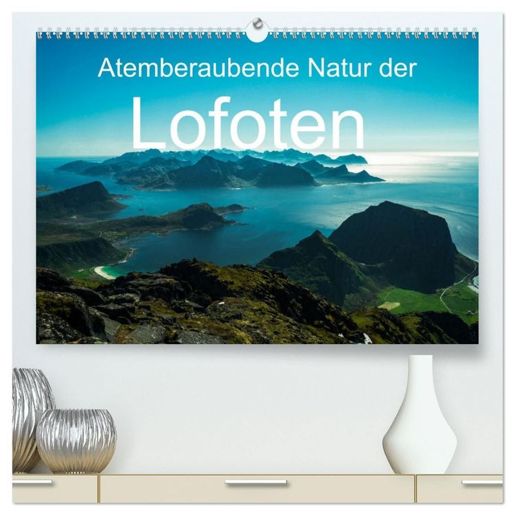Produktbild: Atemberaubende Natur der Lofoten (hochwertiger Premium Wandkalender 2027 DIN A2 quer), Kunstdruck in Hochglanz
