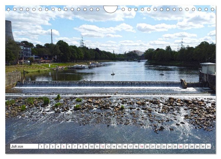 Produktbild: LINGEN an der Ems (Wandkalender 2026 DIN A4 quer), CALVENDO Monatskalender