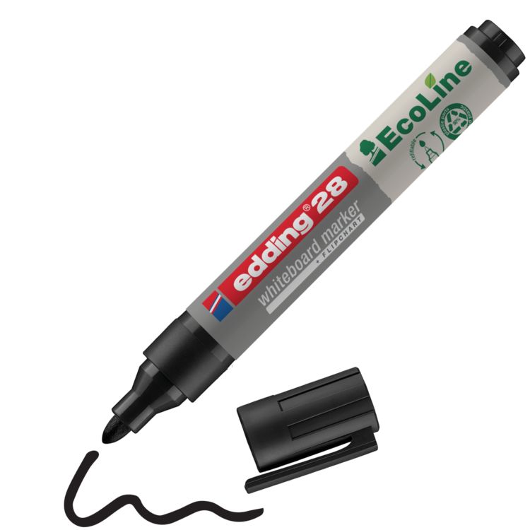 Produktbild: Edding 28 4-28001 Whiteboardmarker Schwarz 1 St.